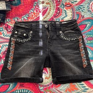 Wore one time. No stains and were professionally cleaned